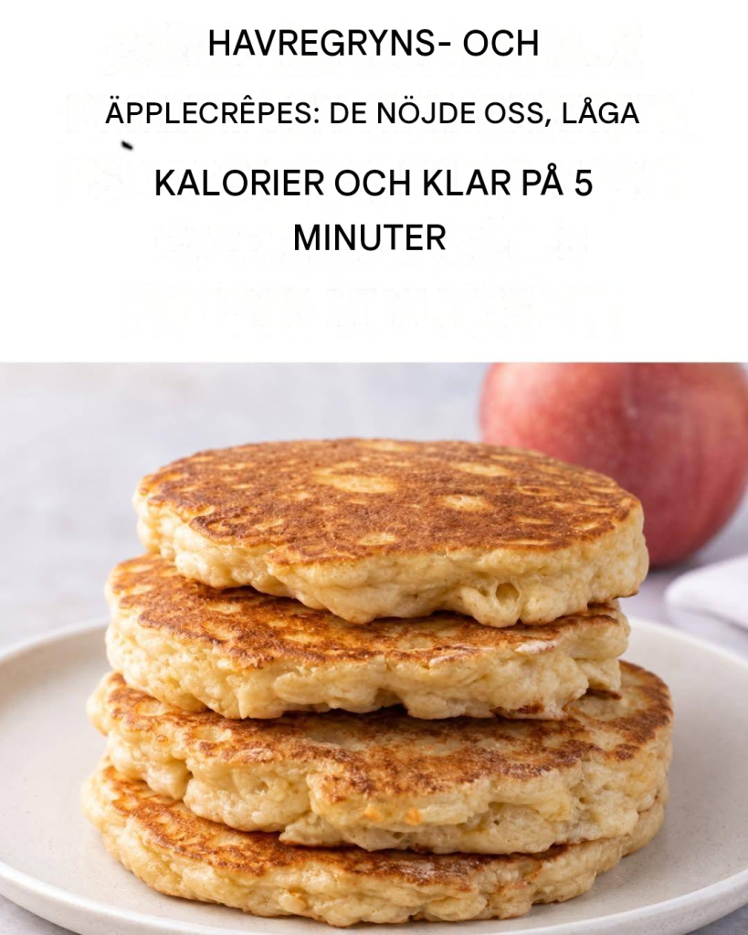 Hur man förbereder havregryn och äppelpannkakor: lätt och välsmakande